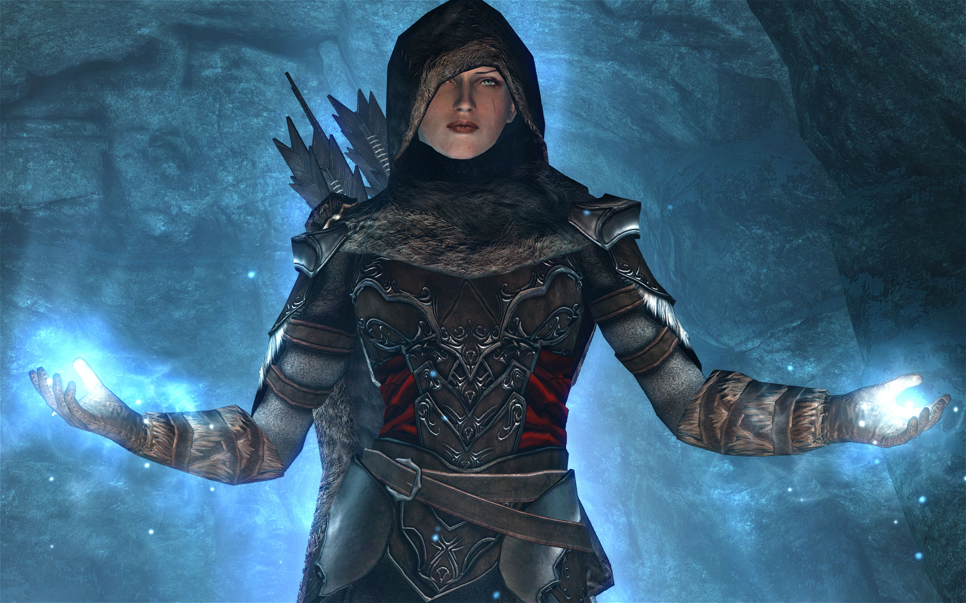 skyrim blue armor mod